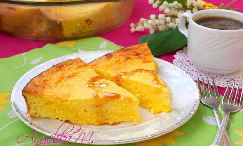 Рецепт запеченный творожник