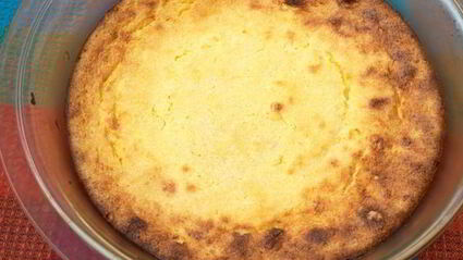 запеченный творожник