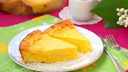 запеченный творожник