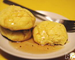 Запеченные сырники