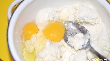 запеченные сырники