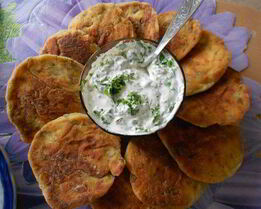 Зеленые сырники