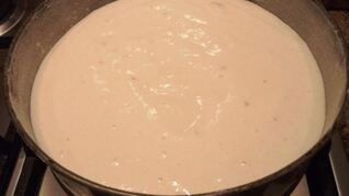 Бисквитное тесто на сметане