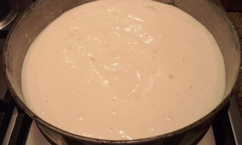 Рецепт бисквитное тесто на сметане