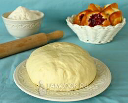 Быстрое тесто для пирожков в духовке