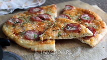 дрожжевое тесто для пиццы на молоке