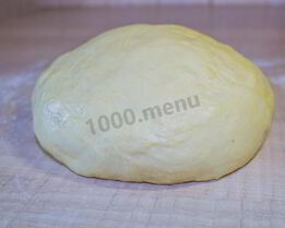 Дрожжевое тесто для ватрушек