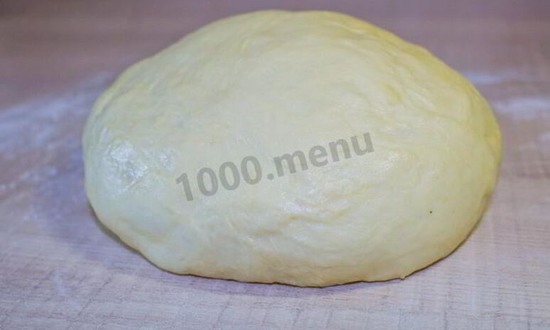 Рецепт дрожжевое тесто для ватрушек