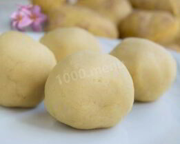 Картофельное тесто для пирожков