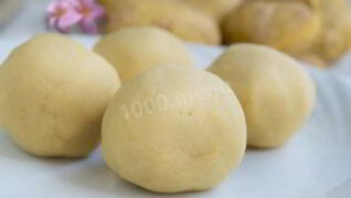 Картофельное тесто для пирожков