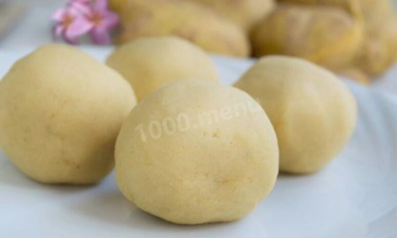 Рецепт картофельное тесто для пирожков