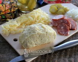 Пресное тесто для пиццы