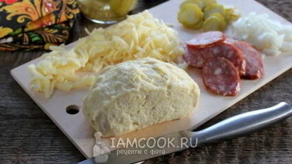 пресное тесто для пиццы