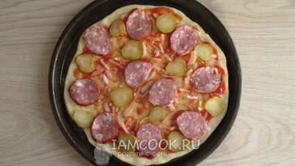 пресное тесто для пиццы