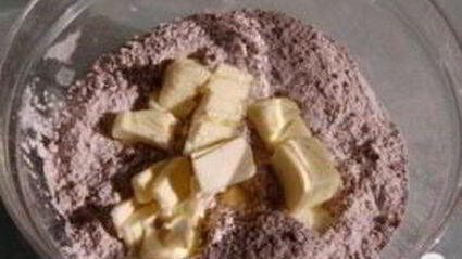 шоколадное тесто