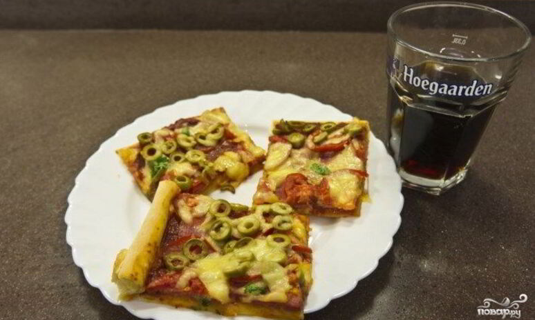 Рецепт тесто для итальянской пиццы