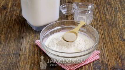 тесто для пирогов на сухих дрожжах