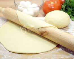 Тесто для пиццы без дрожжей