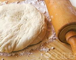 Тесто для пиццы на молоке