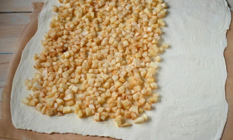 Рецепт тесто для яблочного штруделя