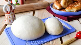 Тесто на кефире для пирожков на сковороде
