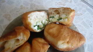 Тесто на ряженке для пирожков