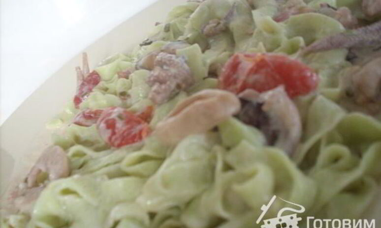 Рецепт тесто зеленое шпинатное для равиоли, каннелони, лазаньи