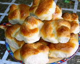 Творожное тесто для булочек