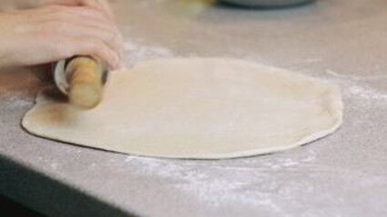 вегетарианское тесто для пиццы