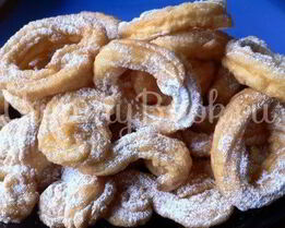 Заварное жареное тесто