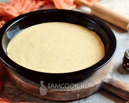 Жидкое тесто на майонезе