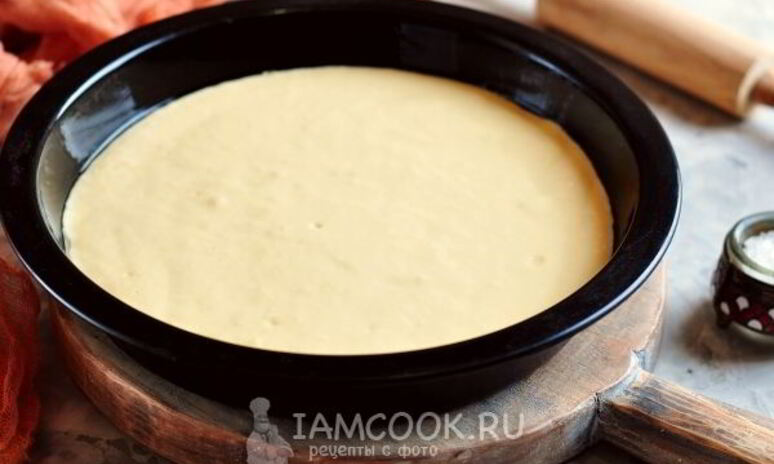 Рецепт жидкое тесто на майонезе