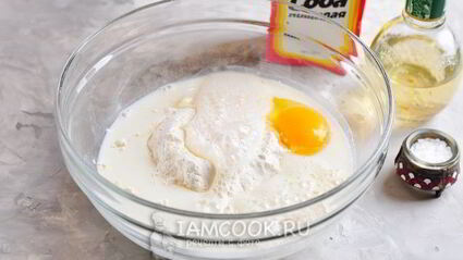 жидкое тесто на майонезе