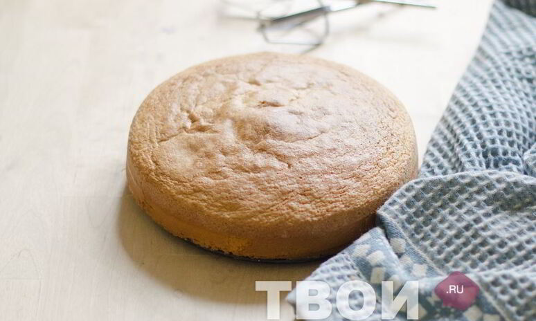 Рецепт бисквит красивый