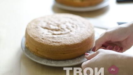 бисквит красивый