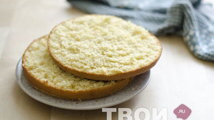 бисквит красивый