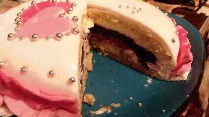 бисквитный тортик мое первое чудо