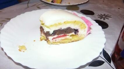 бисквитный тортик мое первое чудо