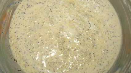 маково-клубничный торт