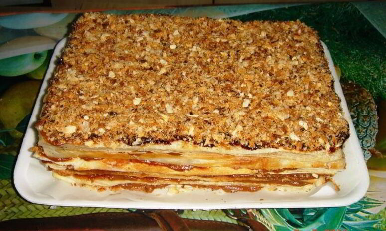 Рецепт наполеон шоколадный для сладкоежек