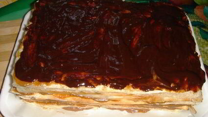 наполеон шоколадный для сладкоежек