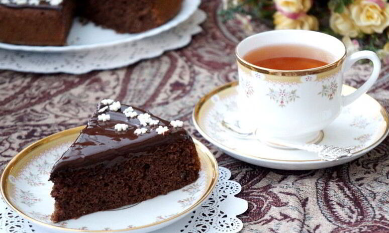 Рецепт шоколадно-ореховый бисквит на минералке