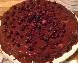 Шоколадный торт Наслаждение