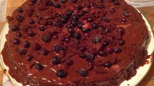 Шоколадный торт Наслаждение