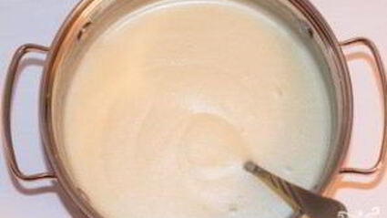 слоеный торт с заварным кремом