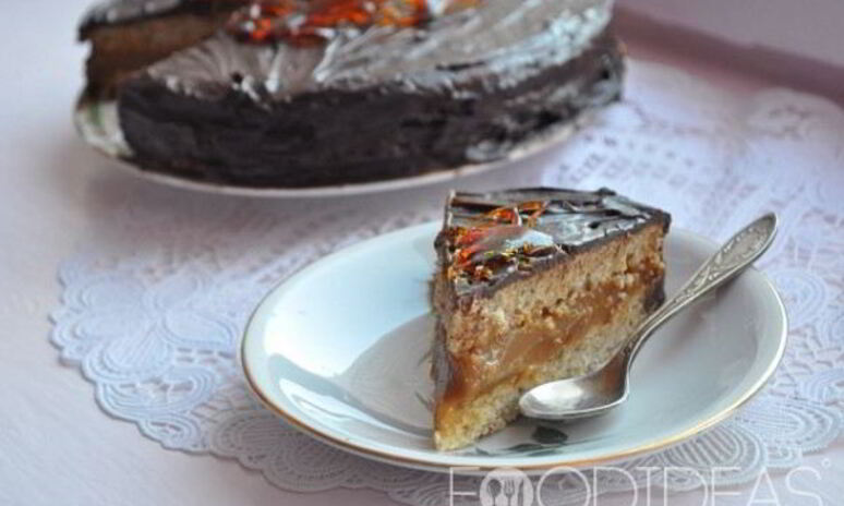 Рецепт сметанник со сгущенкой