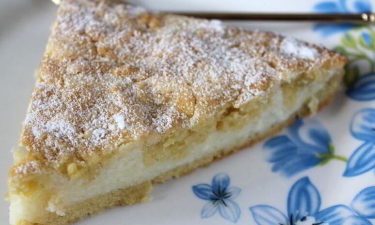 Рецепт тертый торт с творогом