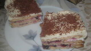 Торт без выпечки Пятнадцать минут