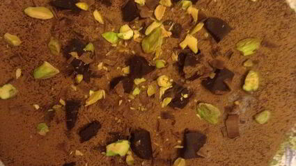 торт черный бриллиант