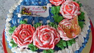 Торт Голубая фантазия